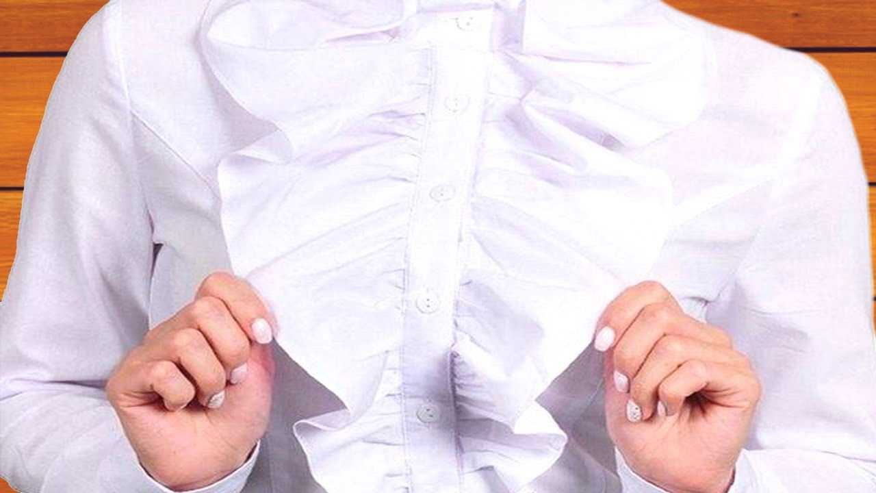 Как отбелить блузку белую в домашних условиях