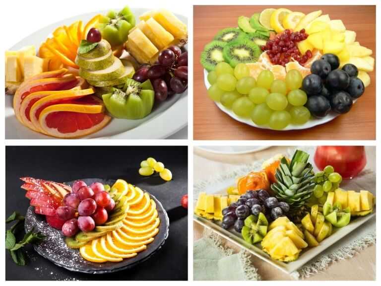 Как оформить фруктовый стол: карвинг из фруктов, фруктовая нарезка на праздничный стол - фото идеи