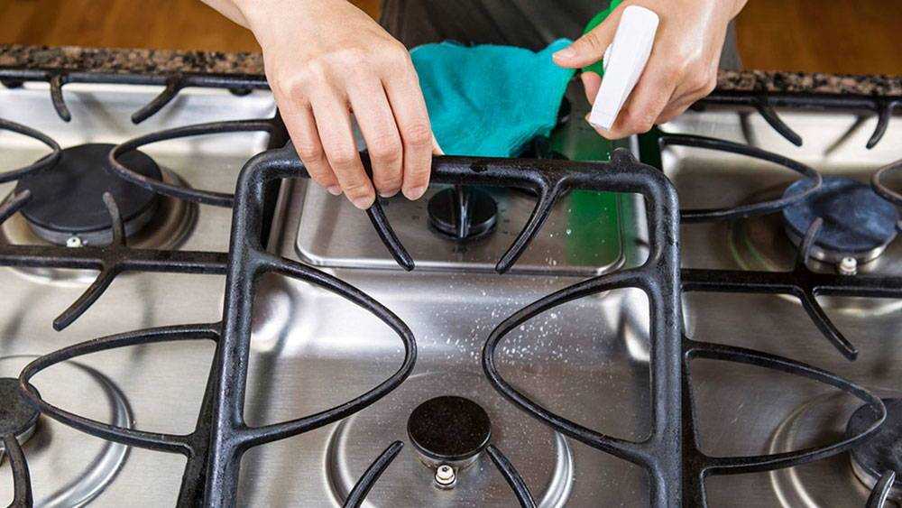 Как почистить газовую плиту — эффективные средства, советы