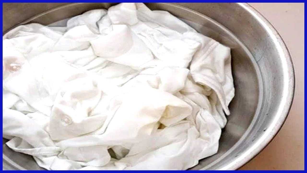 Как эффективно отбелить белые вещи в домашних условиях без кипячения содой и перекисью