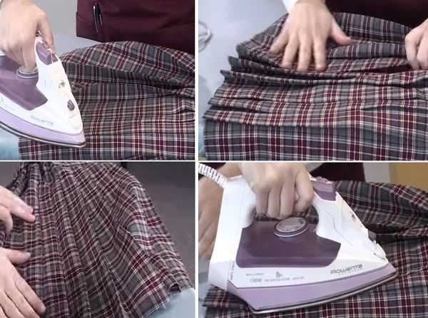 Как гладить юбку-плиссе (плиссированную юбку)