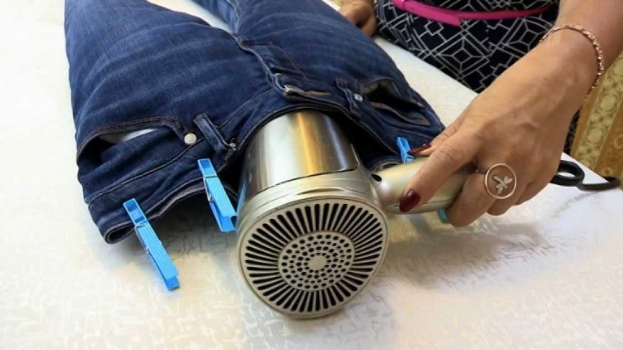 Как быстро высушить джинсы после стирки — способы за 5 минут