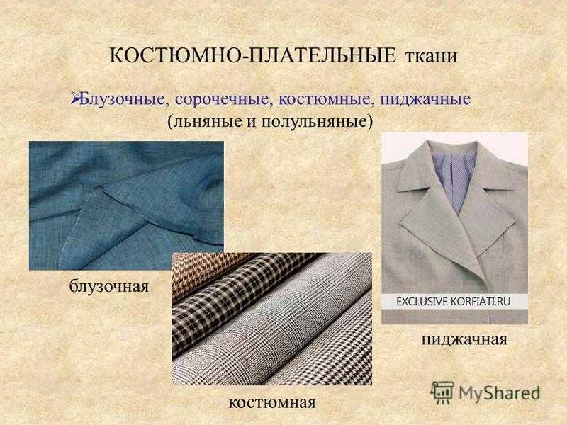 Сорочечная ткань: описание, состав, свойства и характеристики