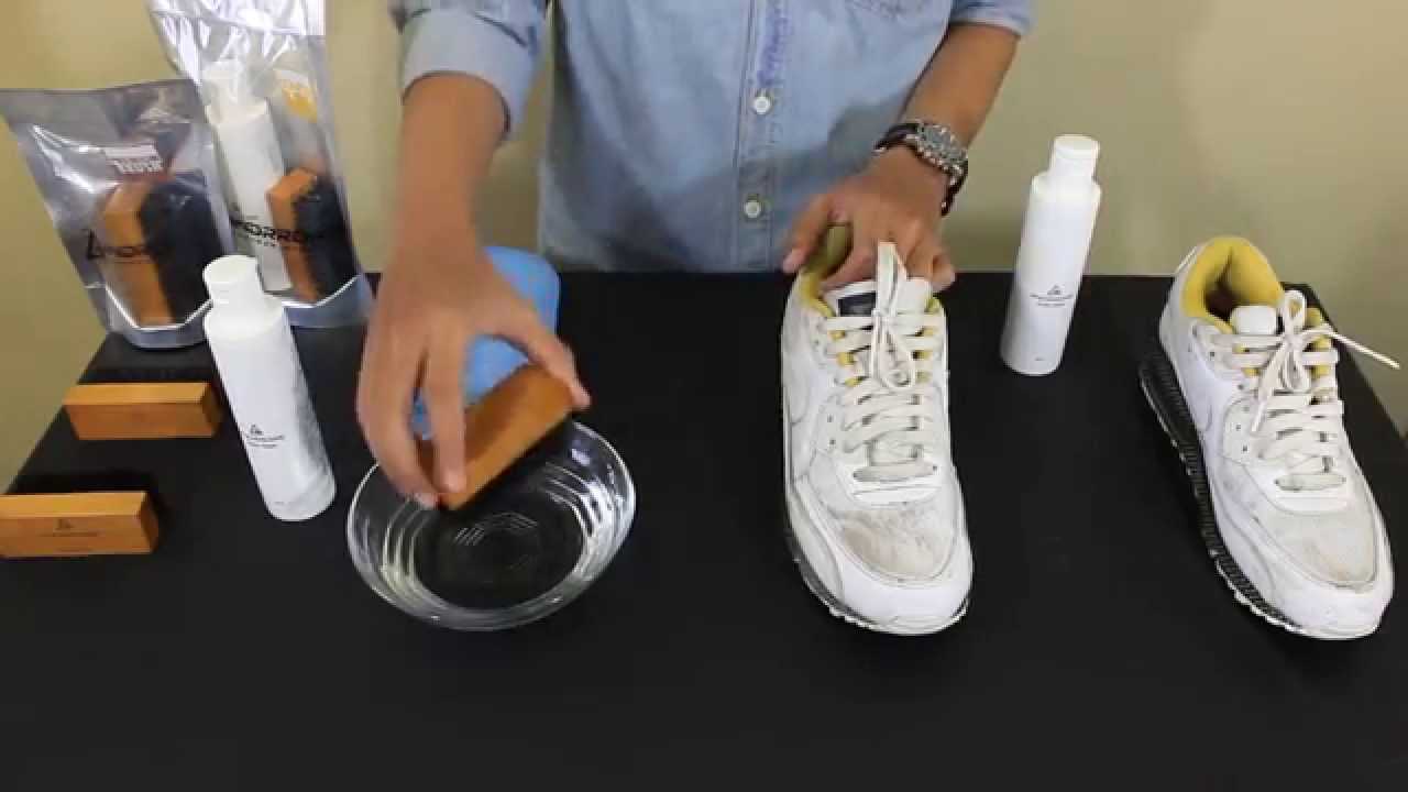 Как отбелить кроссовки в домашних условиях