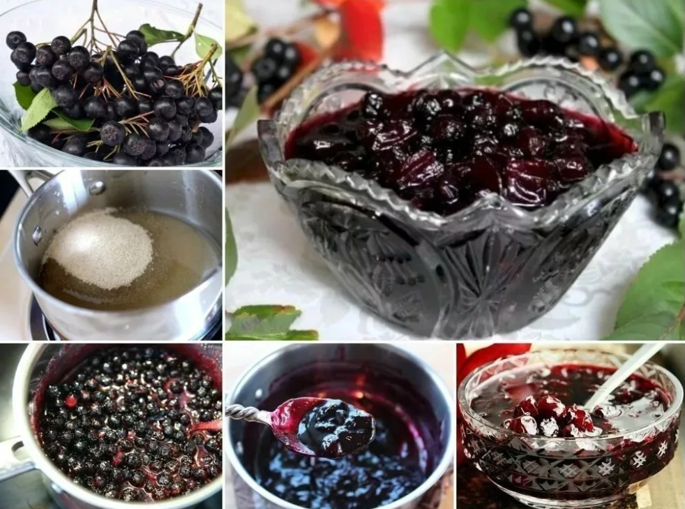 Черноплодная рябина, заготовки на зиму: самые вкусные и простые рецепты