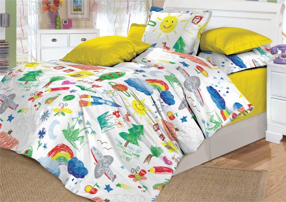 Как подобрать размер постельного белья для детской кровати