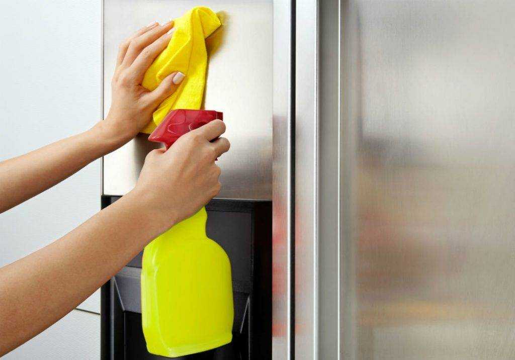 Как очистить холодильник из нержавеющей стали: 6 шагов