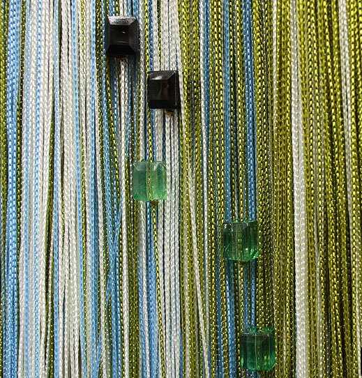 Нитяные шторы кисея — популярная новинка сегодняшнего рынка текстильных изделий для интерьера