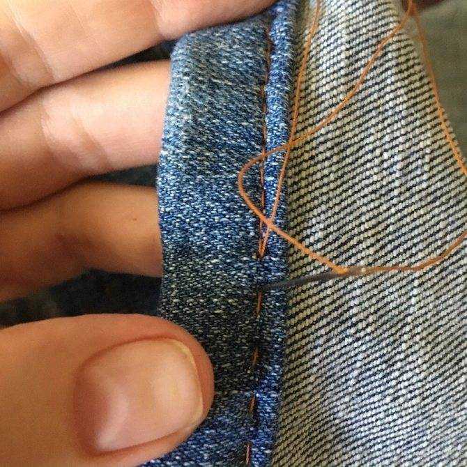 Как ушить джинсы на размер меньше в талии по боковым швам своими руками