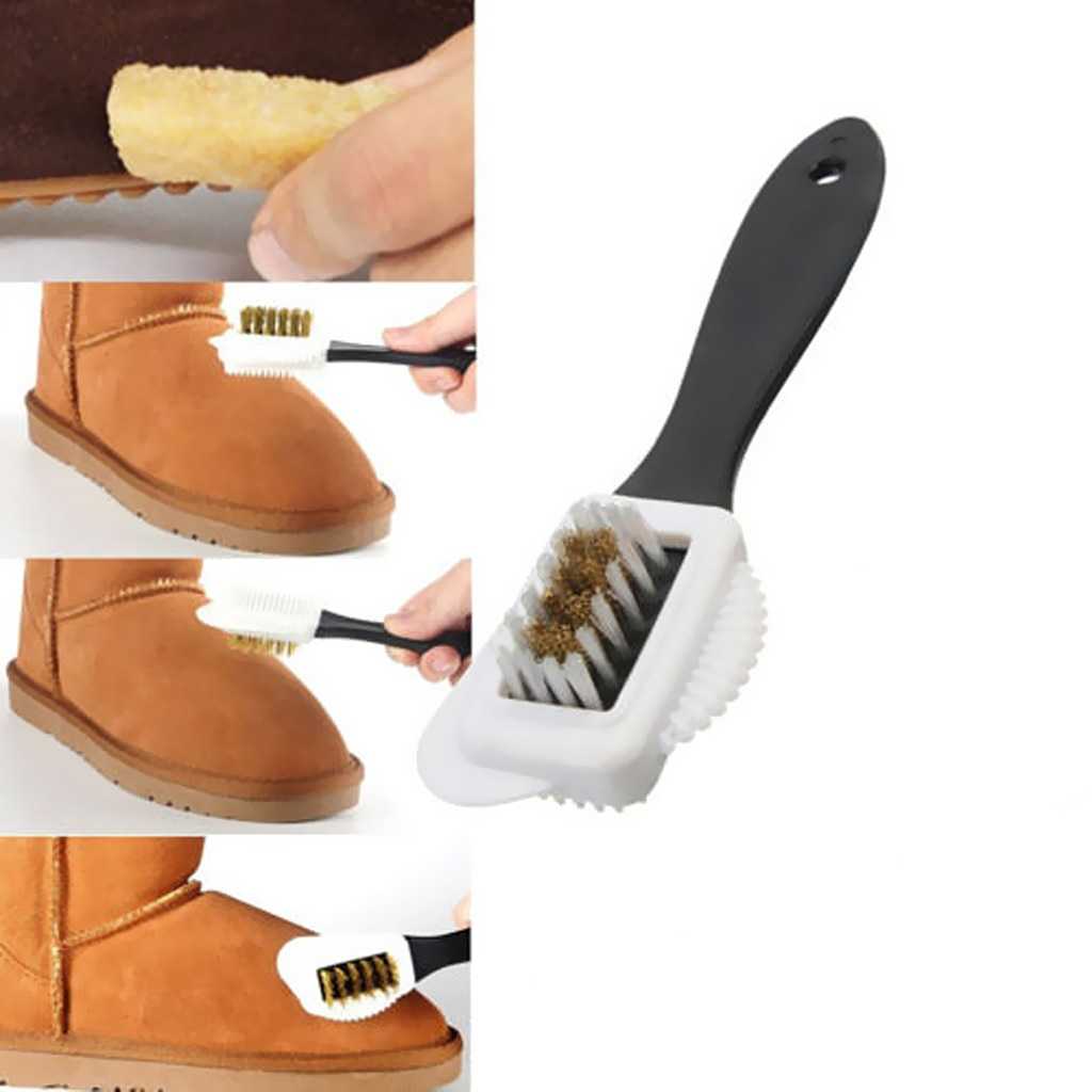 Как чистить замшевую обувь - wikihow