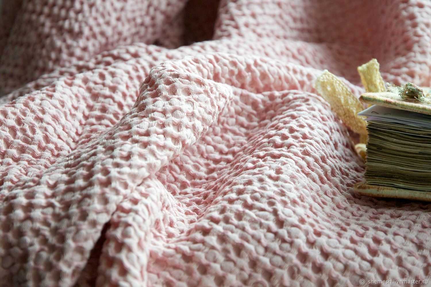 Вафельная ткань: состав, особенности и применение (фото)