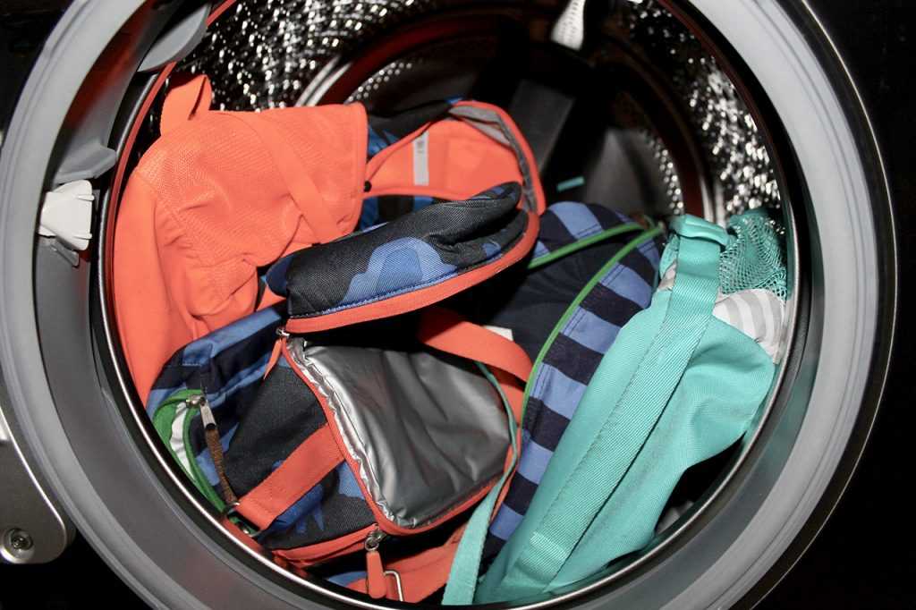 Как стирать рюкзак: в ручную, в стиральной машине