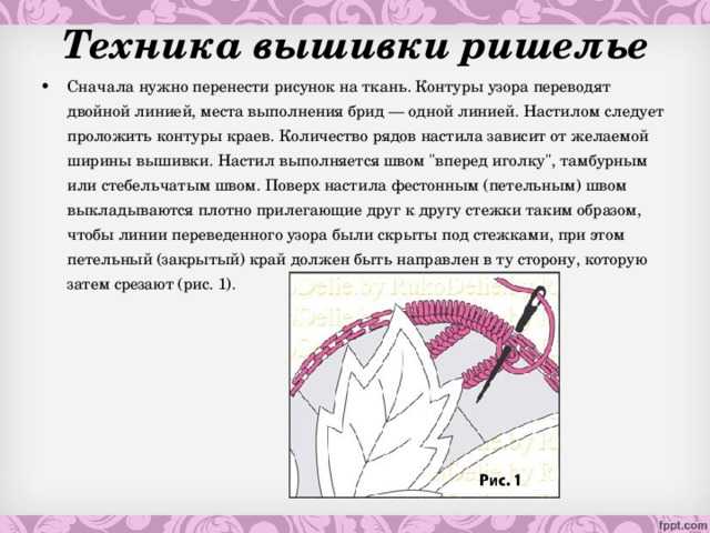 Вышивка "ришелье" для начинающих: фото, подробное описание техники, интересные идеи :: syl.ru
