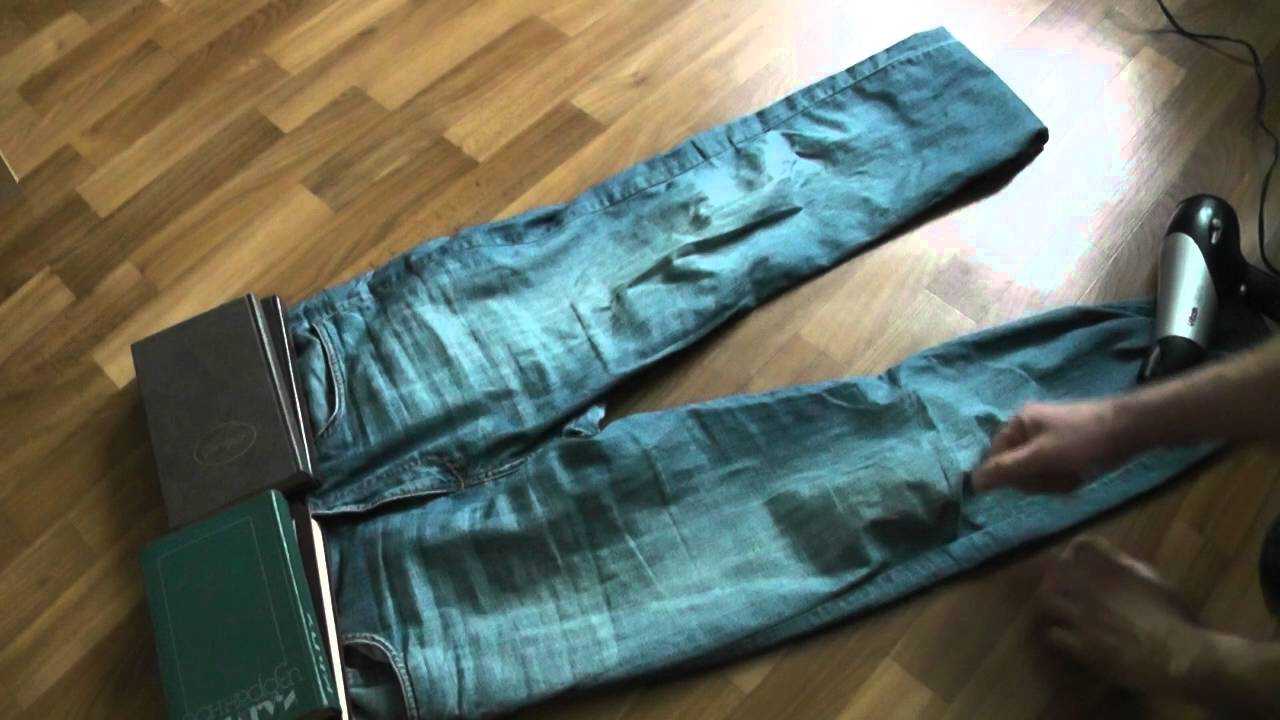 Как быстро высушить джинсы после стирки - 7 способов