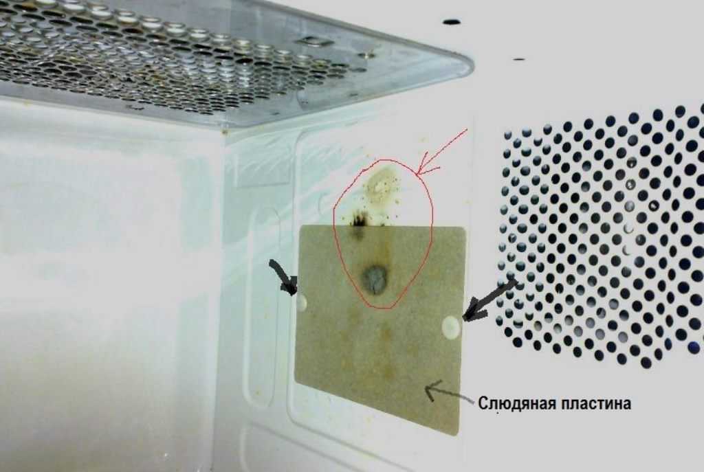 Чем заменить прогоревшую слюдяную пластину в микроволновке