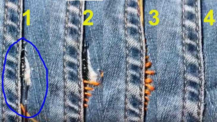 Протерлись джинсы между ног ремонт – протерлись джинсы между ног - что делать и как отремонтировать дырку