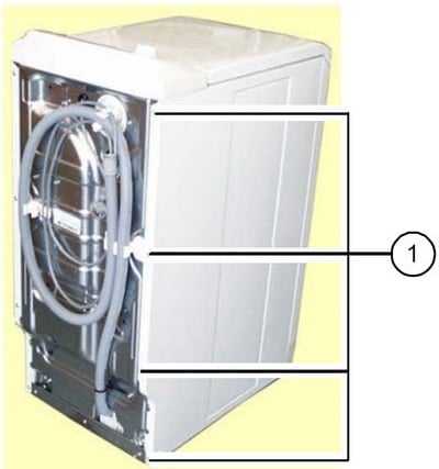 Как снять верхнюю крышку стиральной машины lg