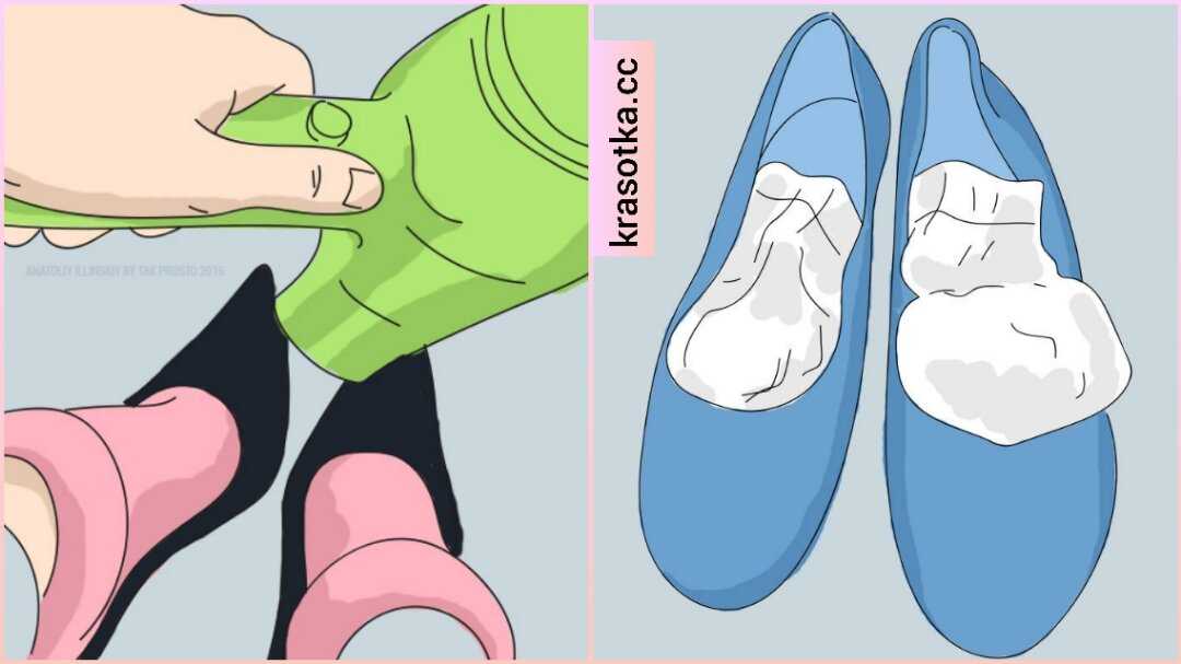Как и чем можно в домашних условиях растянуть новые кроссовки на размер в длину или ширину?