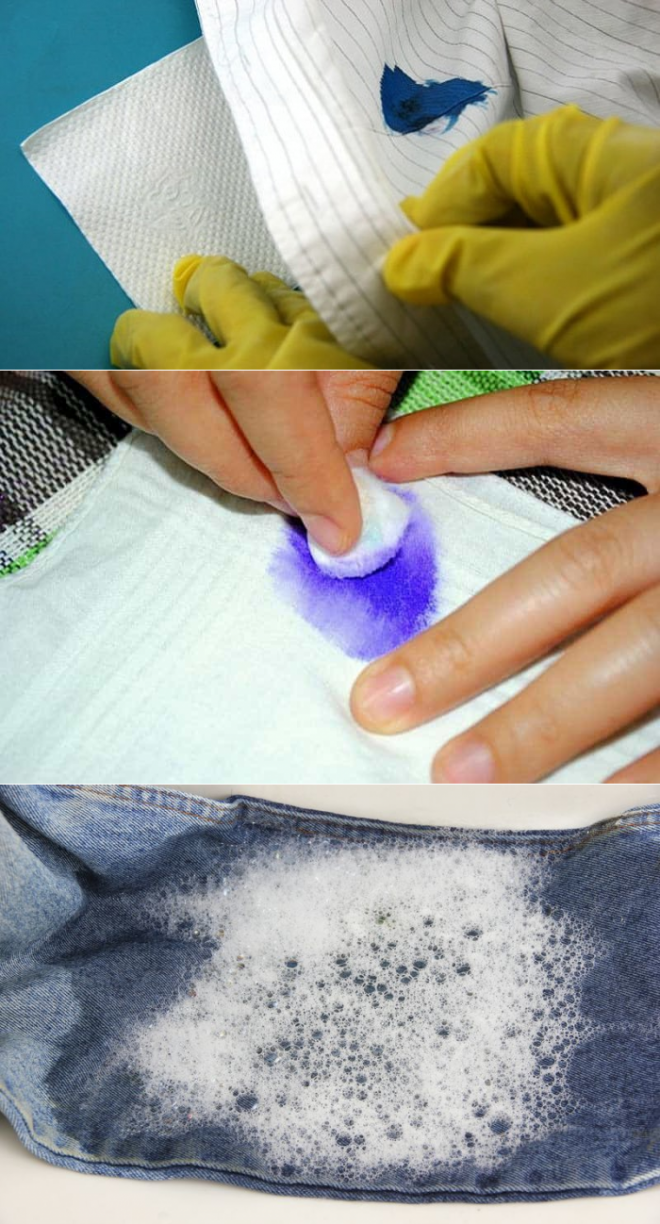 Как отмыть чернила с одежды - эффективные способы