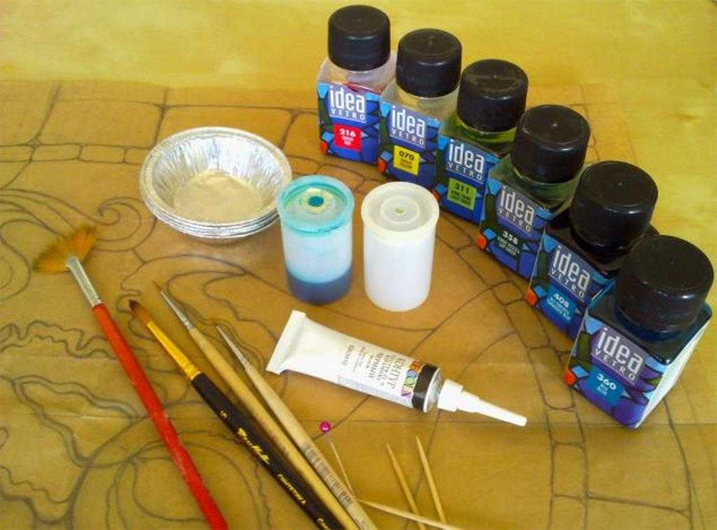 Роспись по ткани акриловыми красками в домашних условиях