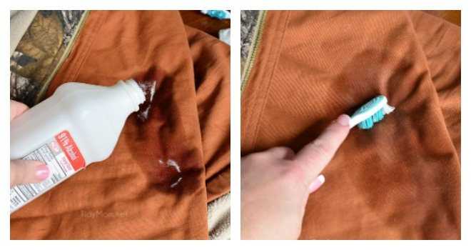 Как отстирать замазку с одежды за 1 минуту