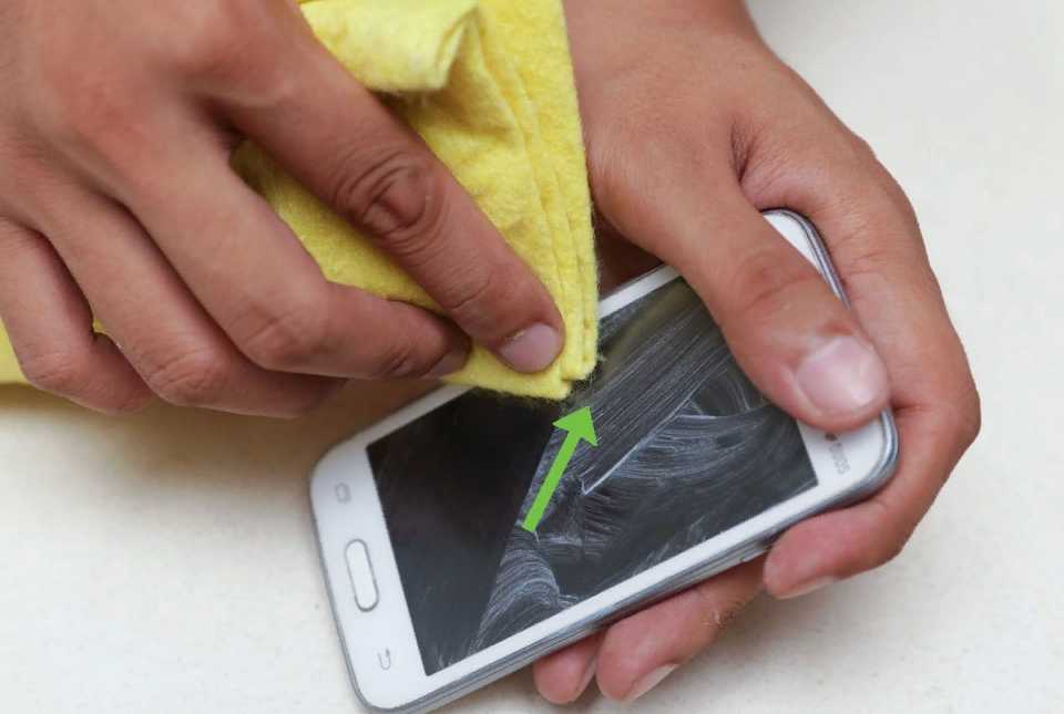 Как убрать царапины с экрана телефона и планшета: 8 способов