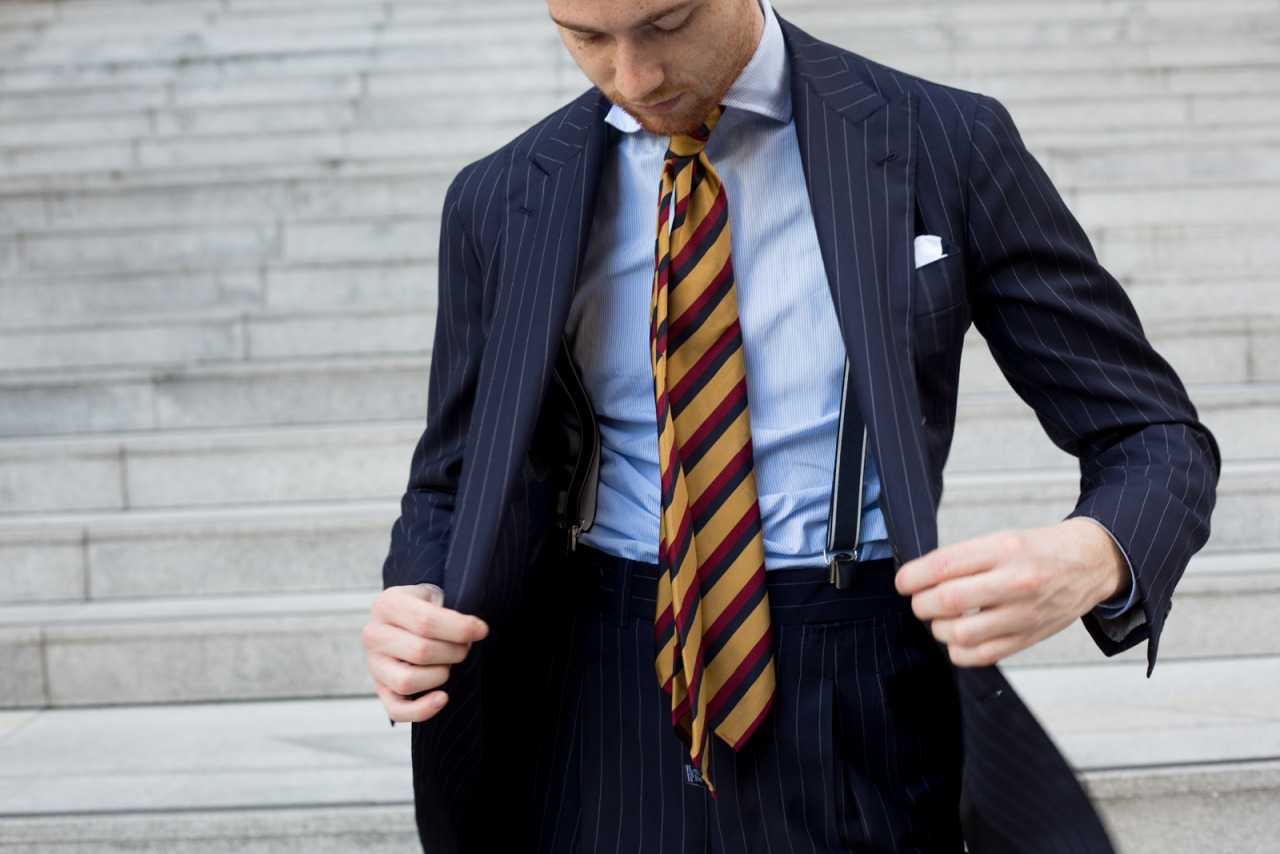 Какой длины должен быть галстук в зависимости от фасона
