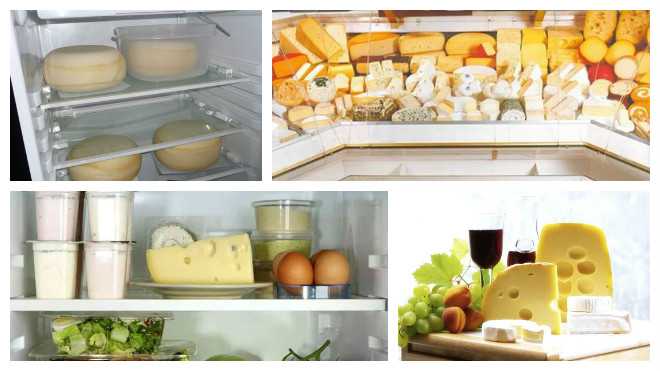 Как правильно хранить сыр в холодильнике