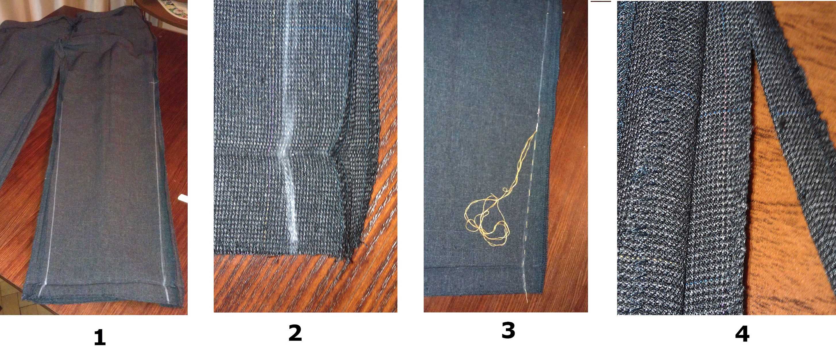 Как ушить джинсы по бокам, в поясе в домашних условиях