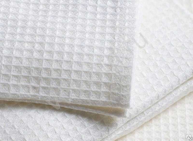 Ткань вафельная: полотенечная и для халатов, какие еще сферы применение материи существуют Чем объясняется высокая способность вафельного полотна к впитыванию влаги и частиц грязи