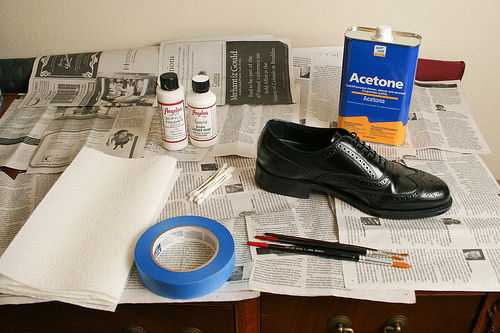 Покраска обуви в домашних условиях: инструкция и советы