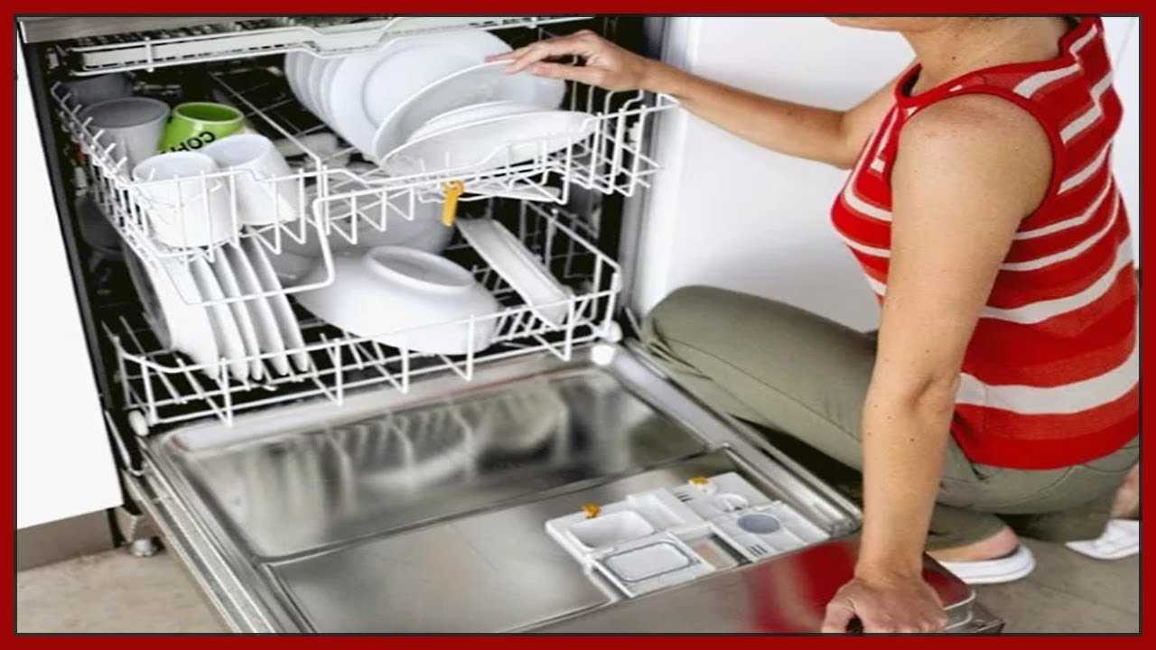 Первый запуск посудомоечной машины - инструкция