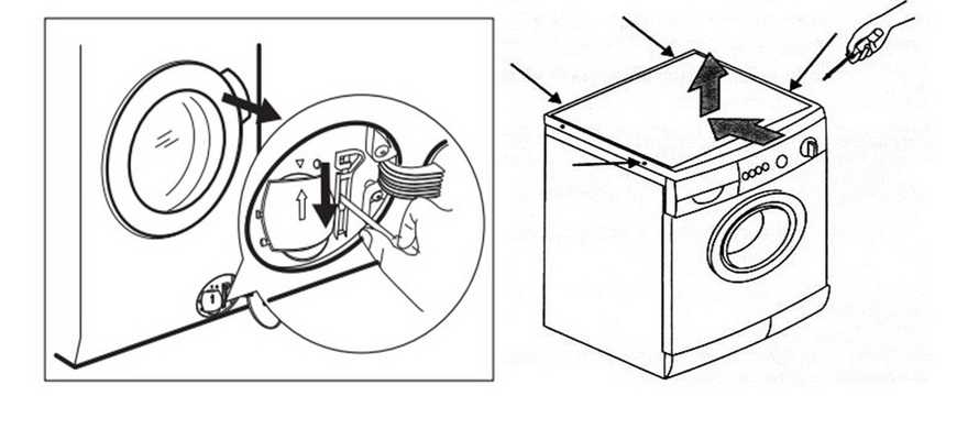 Не открывается дверь в стиральной машине после стирки: причины поломки, что делать