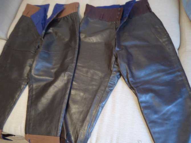 Как стирать кожаные брюки, чтобы они не испортились?