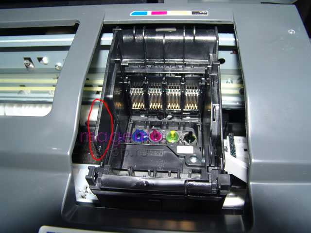 Снятие, чистка и выравнивание печатающей головки принтера canon