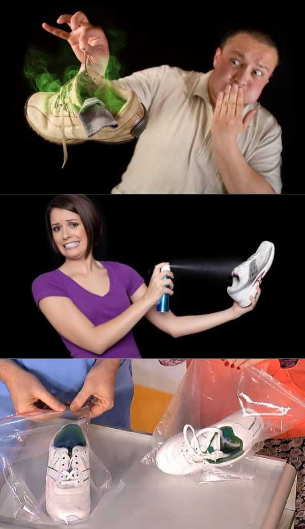 Как убрать неприятный запах из кроссовок