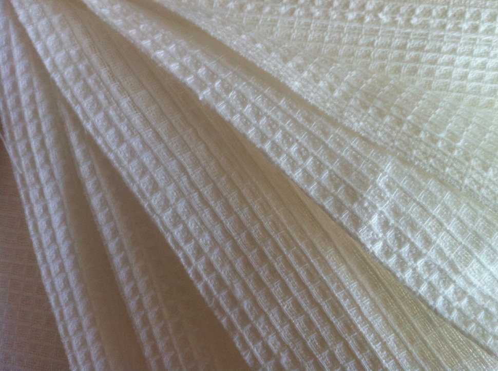Вафельная ткань — состав, особенности, применение