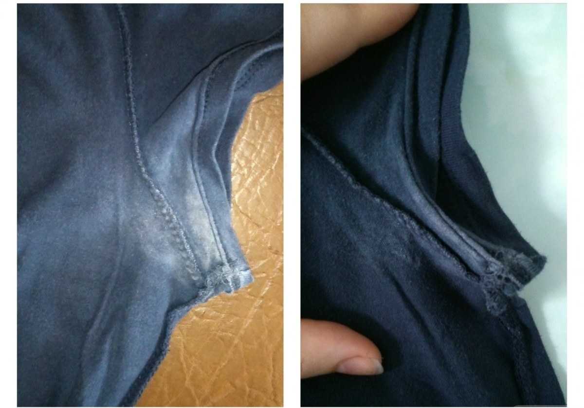 Как отстирать пятна от дезодоранта под мышками на одежде: удаляем следы пота