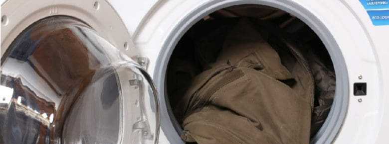 Как постирать парку в стиральной машине?